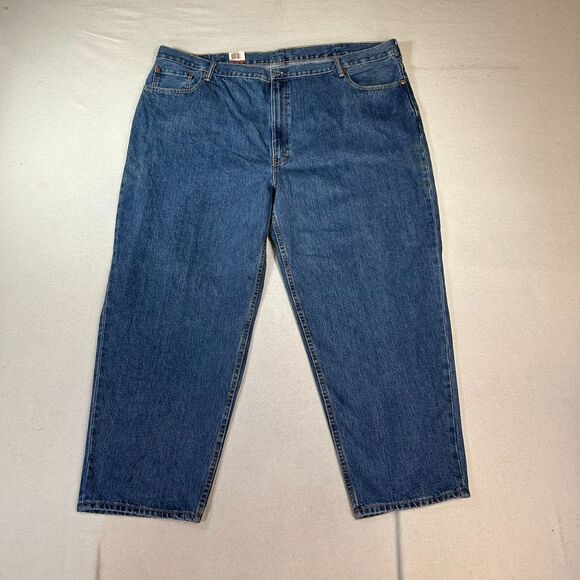 Levis 560 Jeans Mens Size 50x30 Blue Denim Cotton Comfort Fit Straight Leg NWT - Picture 1 of 16